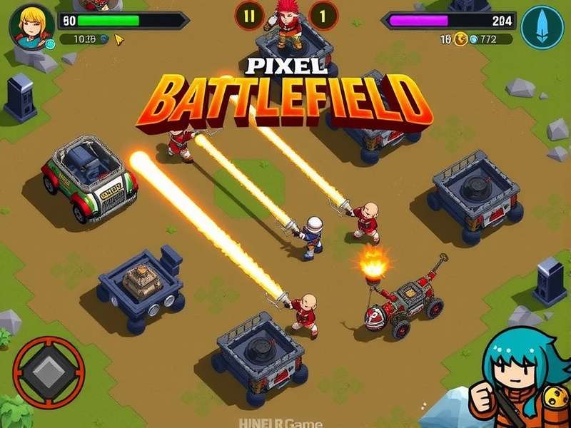 Pixel Battlefield Conqueror Gameplay Screenshot